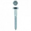 Eureka Coach Screw Galvanised Mild Steel 10x75mm Quantity:40