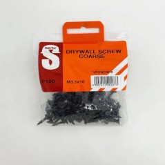 Value Pack Drywall Screws Course M3.5 X 16mm Quantity:100