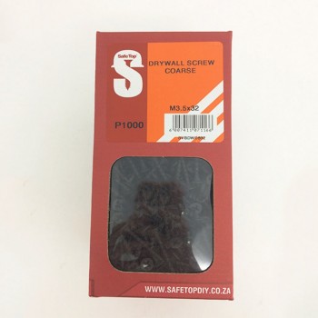 Svb Drywall Screws Course M3.5 X 32mm Quantity:1000