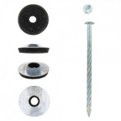 Eureka Nail Roof & Bonded Washer 45x90mm Quantity:100