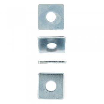 Eureka Washer Square Body Zinc Plated 12x37x38mm Quantity:8