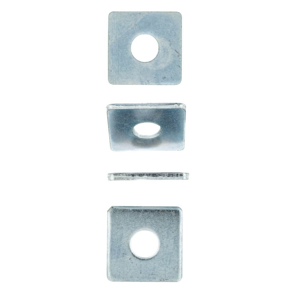 Eureka Washer Square Body Zinc Plated 12x37x38mm Quantity:8 Eureka Washer Square Body Zinc Plated 12x37x38mm Quantity:8