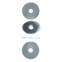 Eureka Washer Large Zinc Plated 10x45x15mm Quantity:4
