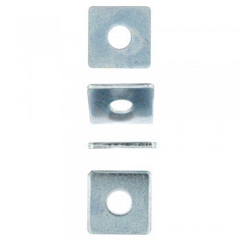 Eureka Washer Square Body Zinc Plated 12x37x38mm Quantity:200