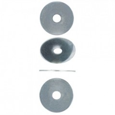 Eureka Washer Large Zinc Plated 10x45x15mm Quantity:50