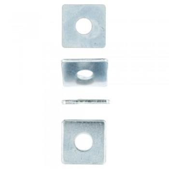 Eureka Washer Square Body Zinc Plated 12x37x38mm Quantity:25