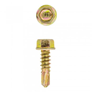 Eureka Self Drilling Tek Screw Steel T3 55x20mm Quantity:60