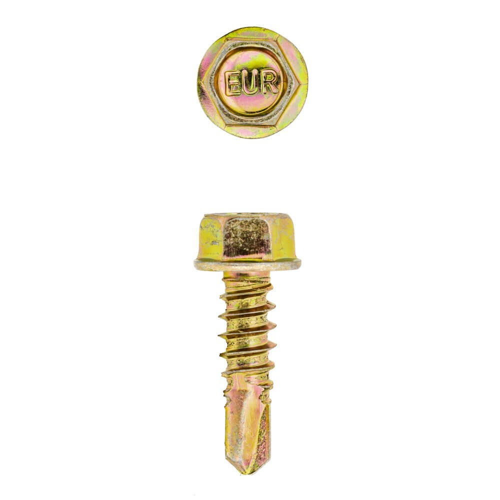 Eureka Self Drilling Tek Screw Steel T3 55x20mm Quantity:60 Eureka Self Drilling Tek Screw Steel T3 55x20mm Quantity:60