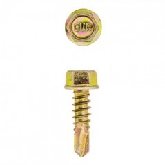 Eureka Self Drilling Tek Screw Steel T3 55x20mm Quantity:60