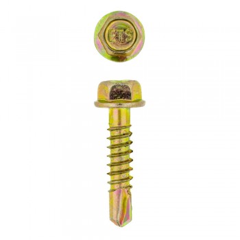 Eureka Self Drilling Tek Screw Steel T3 55x25mm Quantity:40