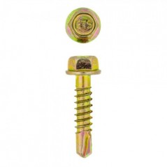 Eureka Self Drilling Tek Screw Steel T3 55x25mm Quantity:40