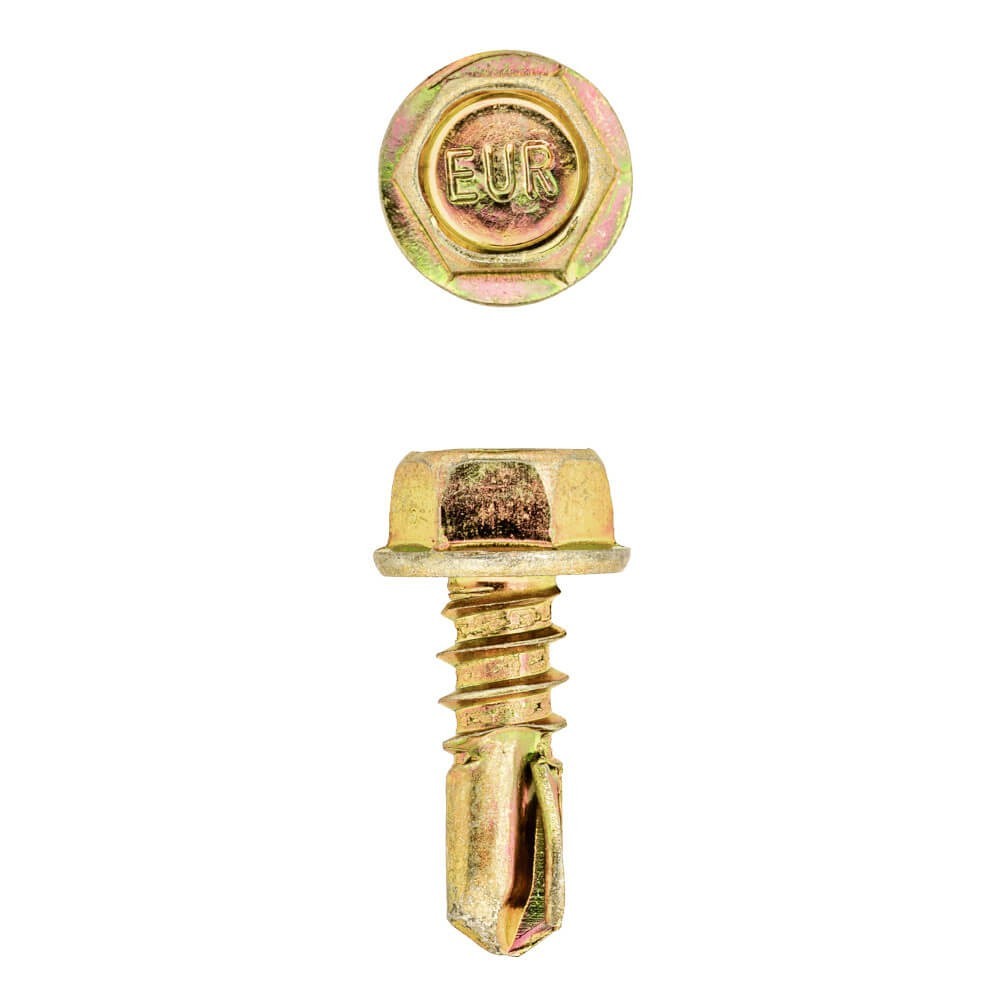 Eureka Self Drilling Tek Screw Steel T3 55x16mm Quantity:60 Eureka Self Drilling Tek Screw Steel T3 55x16mm Quantity:60