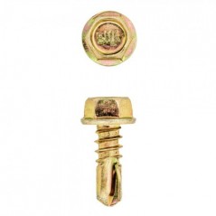 Eureka Self Drilling Tek Screw Steel T3 55x16mm Quantity:60