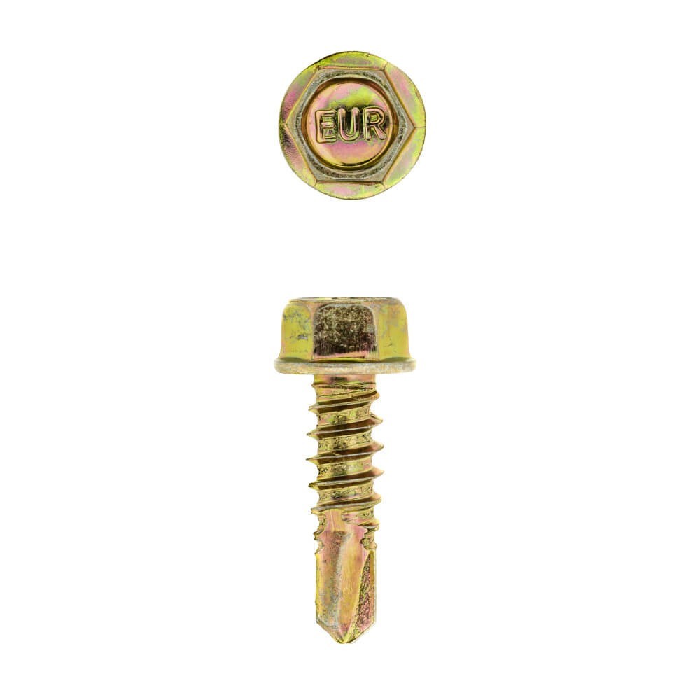 Eureka Self Drilling Tek Screw Steel T3 55x20mm Quantity:200 Eureka Self Drilling Tek Screw Steel T3 55x20mm Quantity:200