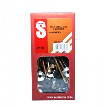 Svb Self D Screws & Banded W M5.5 X 75mm Quantity:100