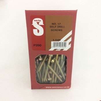 Svb No.17 Self Dr Screws M5.5 X 65mm Quantity:100