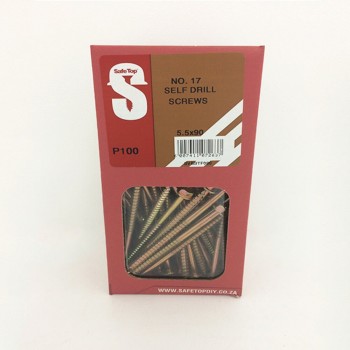 Svb No.17 Self Dr Screws M5.5 X 90mm Quantity:100