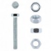 Eureka Set Screw & Nut Galvanised 8x60mm Quantity:8