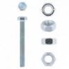 Eureka Set Screw & Nut Galvanised 8x70mm Quantity:6