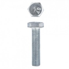 Eureka Set Screw & Nut Galvanised 12x50mm Quantity:6