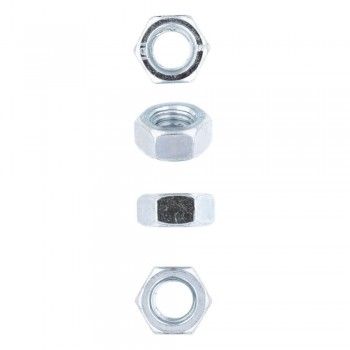 Eureka Nut Hex Zinc Plated 8mm Quantity:60