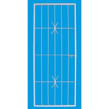 Security Gate Econo White 760mmx1950mm
