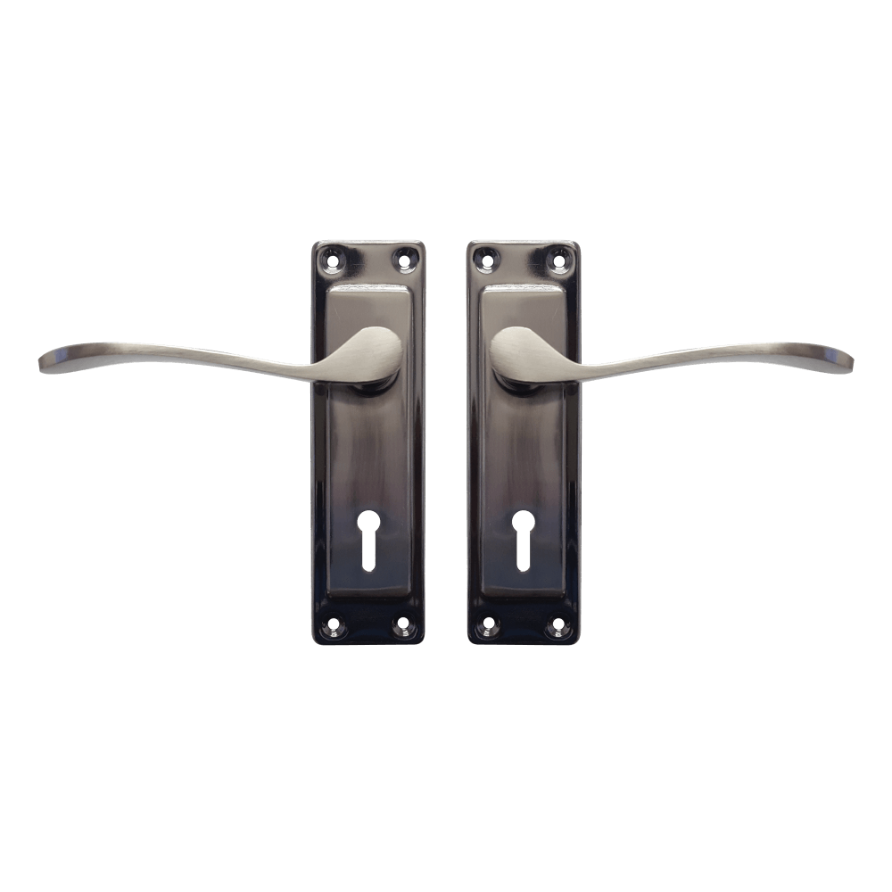 Sapphire 6" Steel Black Nickle Plated Handles Sapphire 6" Steel Black Nickle Plated Handles
