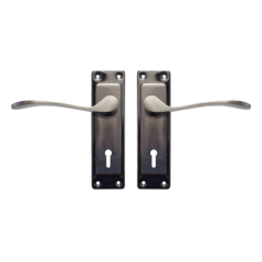 Sapphire 6" Steel Black Nickle Plated Handles