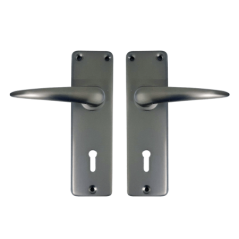 6" Common Steel Handles Graphite Plated