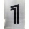 Black & White Reflective Number 1