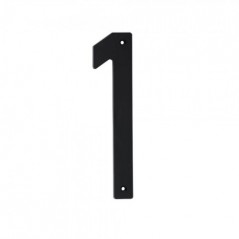 Black Plastic Number 200mm - Nr 1