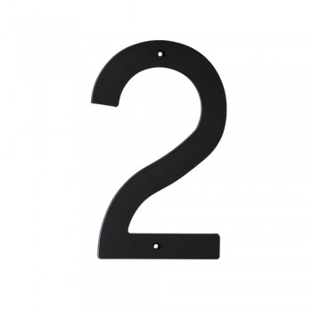 Black Plastic Number 200mm - Nr 2