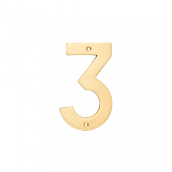 Brass Number 152mm - Nr 3,