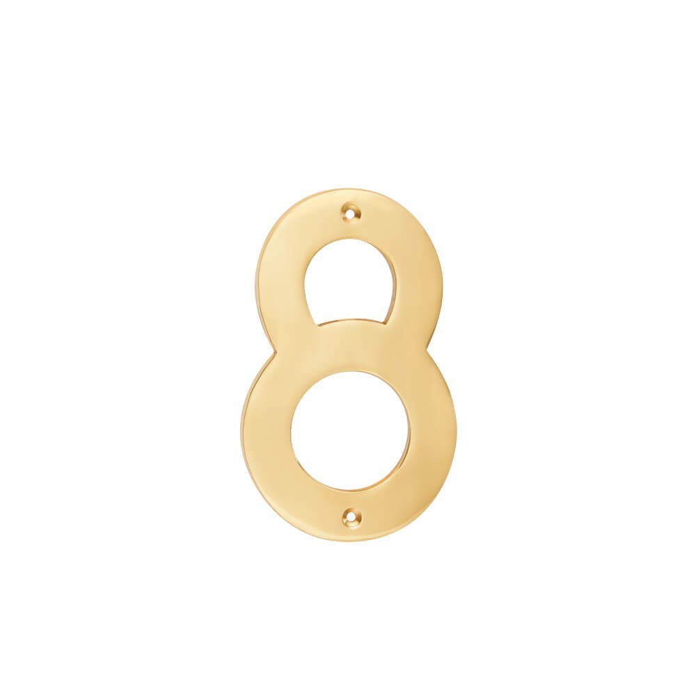 Brass Number 152mm - Nr 8, Brass Number 152mm - Nr 8,