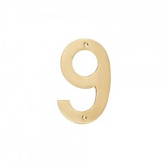 Brass Number 152mm - Nr 9,