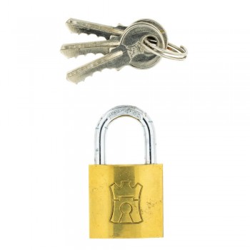 Fort Knox Brass Padlock 25mm Quantity:1