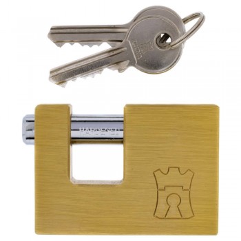 Fort Knox Brass Insurance Lock 70mm Quantity:1