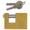 Fort Knox Brass Insurance Lock 70mm Quantity:1
