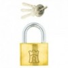 Fort Knox Brass Padlock 60mm Quantity:4