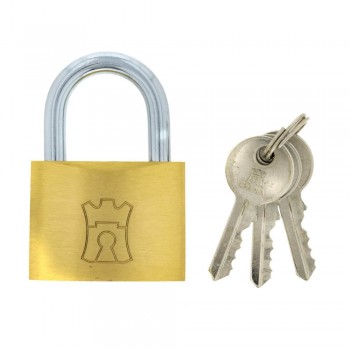Fort Knox Padlock Brass 50mm Econo