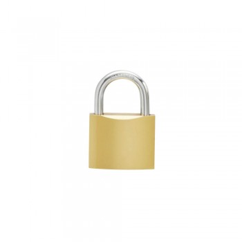 Padlock Iron 38mm, Security Plus, Brass Plated, 2 Keys