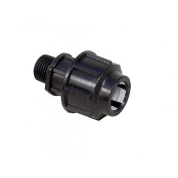 Hdpe Coupler Male 20mmx3/4" Splashworks
