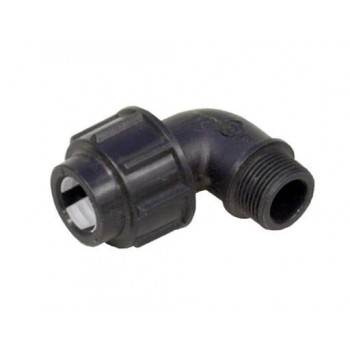 Hdpe Elbow Male 20mmx1/2" Splashworks