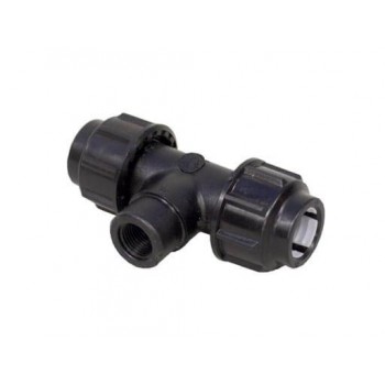 Hdpe Tee Female 20mmx1/2" Splashworks