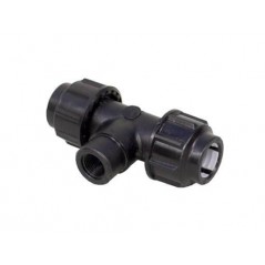 Hdpe Tee Female 25mmx3/4" Splashworks