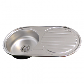 Kitchen Sink Round Single Bowl Drop In