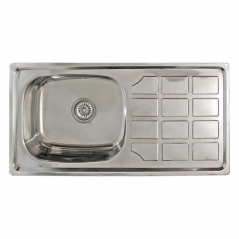 Kitchen Sink Square Single Bowl Drop In