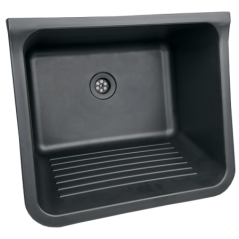 Eagle Black Plastic Washtrough 40L