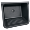 Eagle Black Plastic Washtrough 40L