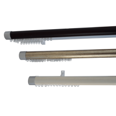 Double Track Decor 2.5m B/silver